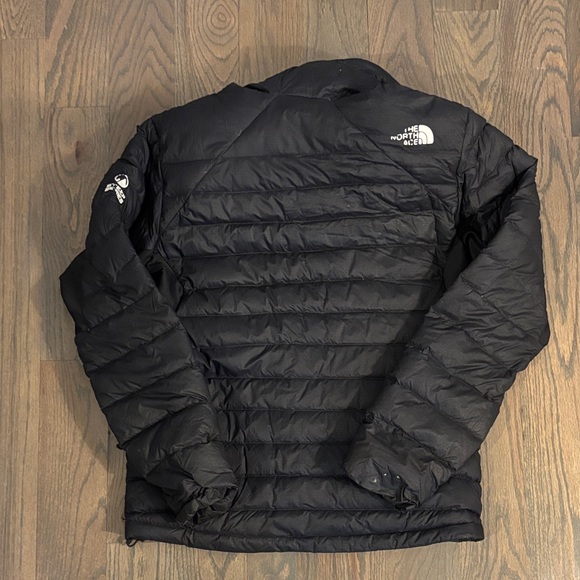 The North Face Men's Black Steep Series Hooded Puffer Jacket, Size Medium - Picture 3 of 9